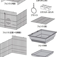 marukan bird place large　インコケージ　の画像