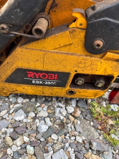ジャンク品RYOBI エンジンチェーンソー ESK-3500 リョービ