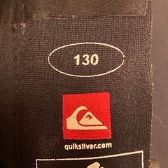 QUIKSILVER1 ウェットスーツ スプリング キッズ130 ブルーグレーの画像