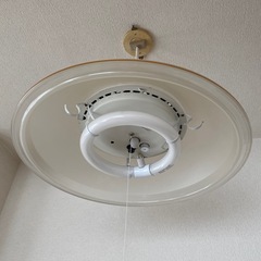 白いランプの画像