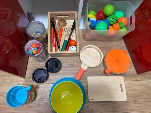 《早めに引き取りしていただける方優先‼️》おままごとキッチン　木製