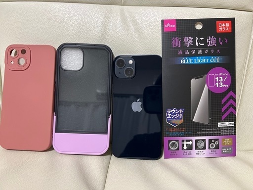おまけ多数iPhone 13 128GB ミッドナイトSIMフリー (MK) 古島の