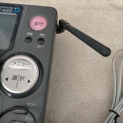 電話機(部品取り) ケーブル他の画像