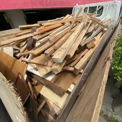 無料】福島県　木材・廃材まとめてお譲りします！DIY・薪ストーブにも！