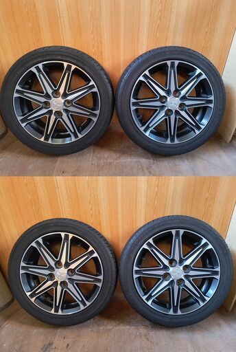 165/55R15 タイヤ・ホイール4本セット GOODYEAR EAGLE LS2000+三菱純正