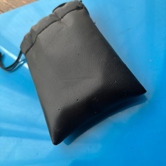 ハンコ用石※革の袋付きの画像