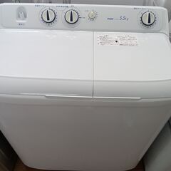 ★ジモティ割あり★ Haier 二層式洗濯機 JW-W55E 5...