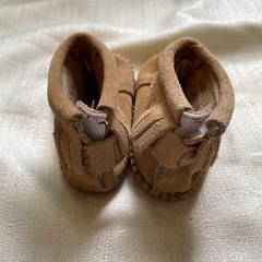 13㎝　ブーツ　ベージュの画像