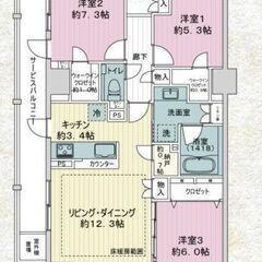 💞志木駅徒歩3分の好立地💕人気のプラウドタワーシリーズ💞三方向角...