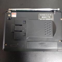 ラジオ　カセット　ポータブルの画像
