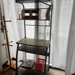 パソコンデスク(本棚とライトのおまけ付き)