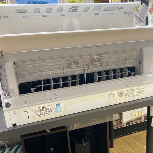 1/25値下げしました！⭐️最上位モデル⭐️2021年製 SHARP AY-N22X-W プラズマクラスターNEXT 主に6畳 氷結ド
