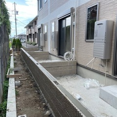 【至急】5月中旬から戸建て住宅外構工事施工できる方