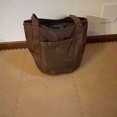 【無料】バケツ型大きなマチ付きバック