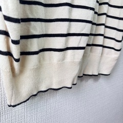襟付きカットソー　トップス　春夏秋服の画像