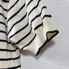 襟付きカットソー　トップス　春夏秋服の画像
