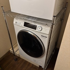 引き取りのみ　ハイアール　AITO/FUWATO対応　JZ-R01A 専用スチールラック　　の画像