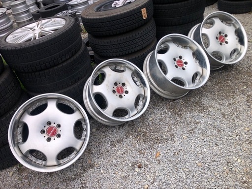 AME製SHALLEN 19inchアルミ 4本組 日本製