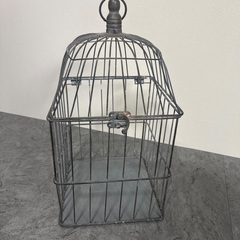 【美品・値下げしました】鳥かご3点セット【アンティーク風】