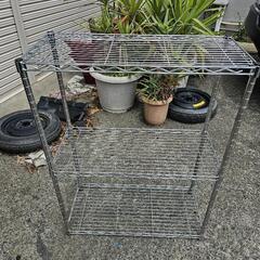 早い者勝ち　メタルラック　3段