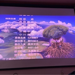 スクリーン4:3の120インチの画像