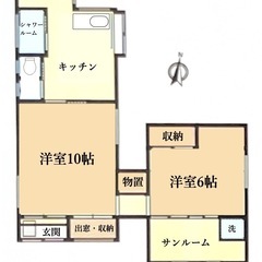【家賃３万円🉐桐生市菱町戸建て】ペット飼育大歓迎！貸し戸建…