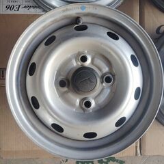 １２インチ　【中古】スチールホイール　４本　★　DAIHATSU　純正の画像