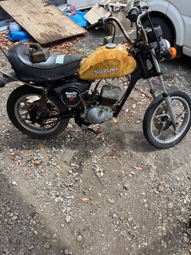 静岡県富士市からマメタン50  早い方優先スズキ　バイク　売れました