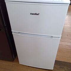 ★ジモティ割あり★ コンフィ 冷蔵庫 RCT90WH 90L 21年製 動作確認／クリーニング済み TK5188【リユースのサカイつくば店】
