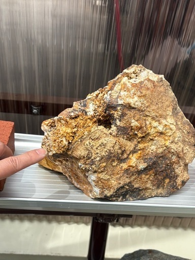 熱水鉱床　水晶　クラスター　晶洞あり　約700年