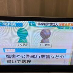 テレビ　プラズマ　43インチ