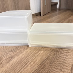 無印良品　収納ケース3つセットの画像