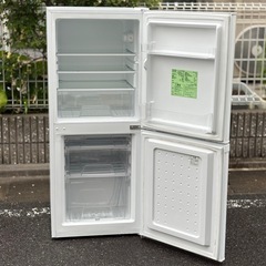 配送🉑【2020年製】IRIS OHYAMA（アイリスオーヤマ）ノンフロン冷凍冷蔵庫 IRSD-14A-Wの画像