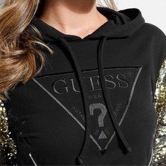 GUESS スパンコール　パーカー　XSの画像