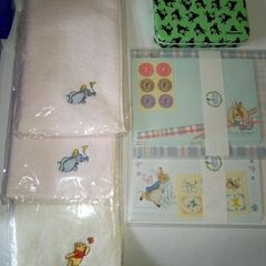 タオル　フェイスタオル　レターセット　ソーイングセットの画像