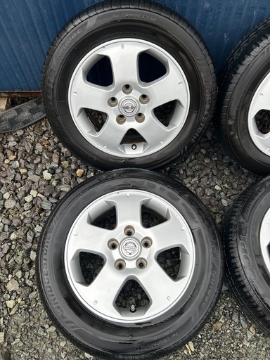 １８５／６５Ｒ１５　日産純正ホイールとタイヤ４本セット