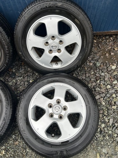 １８５／６５Ｒ１５　日産純正ホイールとタイヤ４本セット