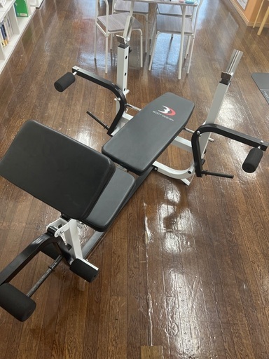 ホームジム用ウェイトトレーニングラック