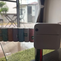【中古】多機能ミニポータブルワイヤレスプリンター　セット