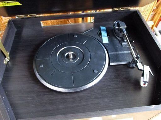 山善 マルチレコードプレーヤー 2023年製 CD カセットテープ AMFMラジオ USB MRP-M100CR ヤマゼン キュリオム