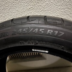 値段下げました！245/45-17ブリヂストン2本の画像