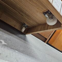 リサイクルショップどりーむ天保山店　No455　電話台　収納棚　キャスター付き♪の画像