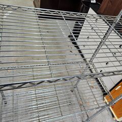 リサイクルショップどりーむ天保山店　No2316　メタルラック　アイリスオーヤマ　5段　現状品販売の画像