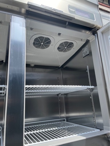 【動確済み】2020年 ホシザキ 業務用 縦型冷凍冷蔵庫 HRF-120AFT 4枚扉 単相 100V 冷凍383L 冷蔵383L W1200×D650×H1910 縦型4枚扉 大阪
