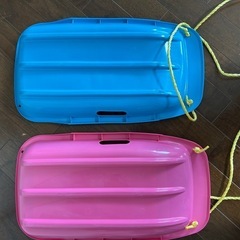 ソリ　　雪遊びの画像