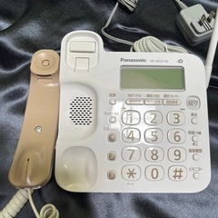 パナソニック　電話機 子機付の画像