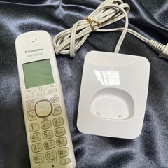 パナソニック　電話機 子機付の画像