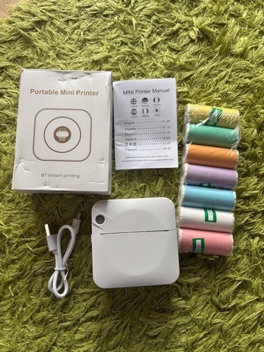 中古】多機能ミニポータブルワイヤレスプリンターセット (Futuro