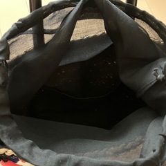 フリンジかごバッグの画像
