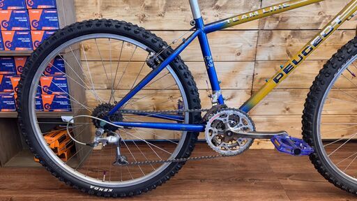 中古整備品 自転車 26インチ レストア オールドMTB プジョー チーム